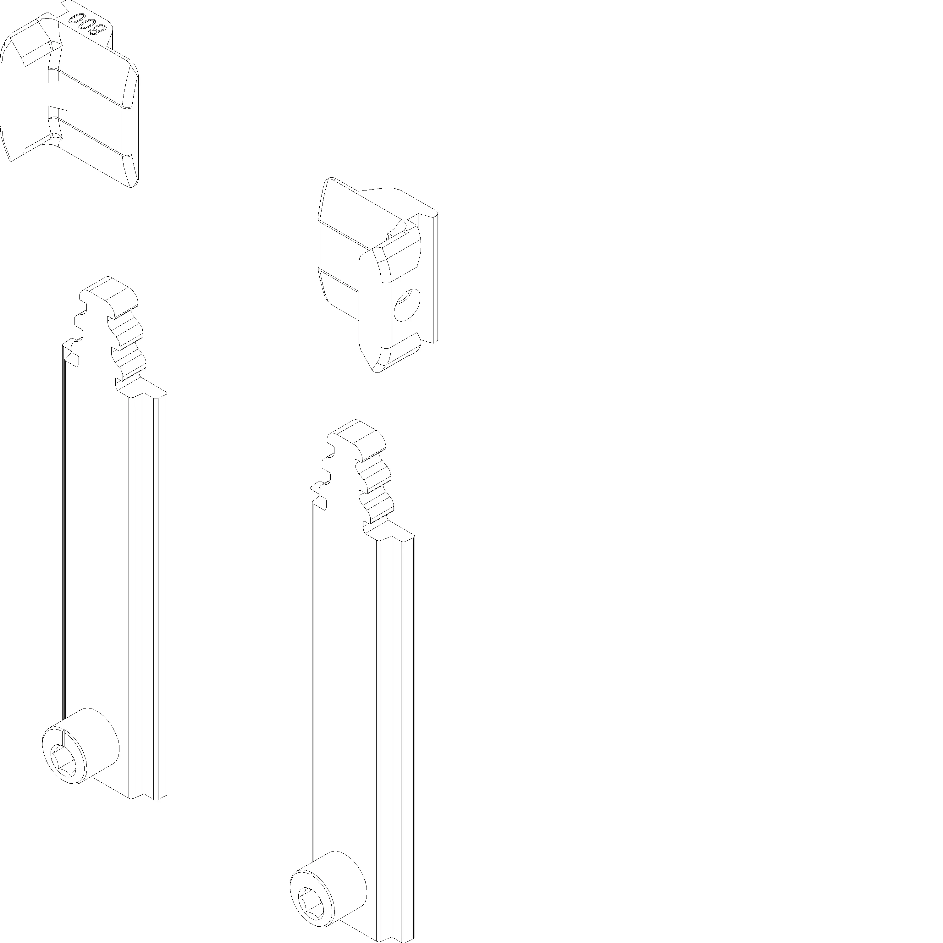 Зображення HORIZONTAL LOCKING SETS FH: 400-1200 мм [060.6773]