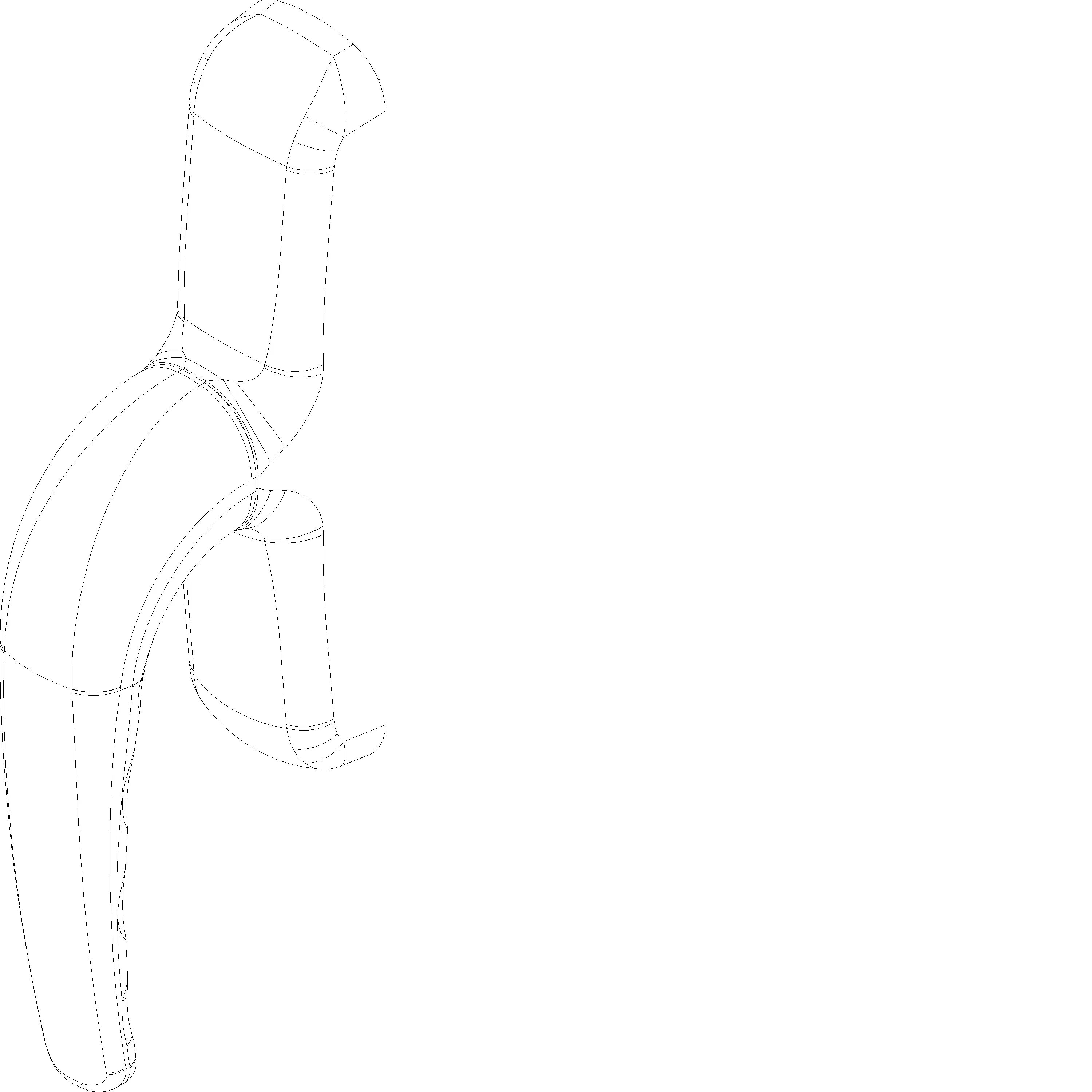 Зображення HANDLE WINDOW OUTWARD OPENING [060.7029.PA]