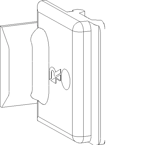 Зображення LOCK PLATE WINDOW OUTWARD OPENING [060.7120]