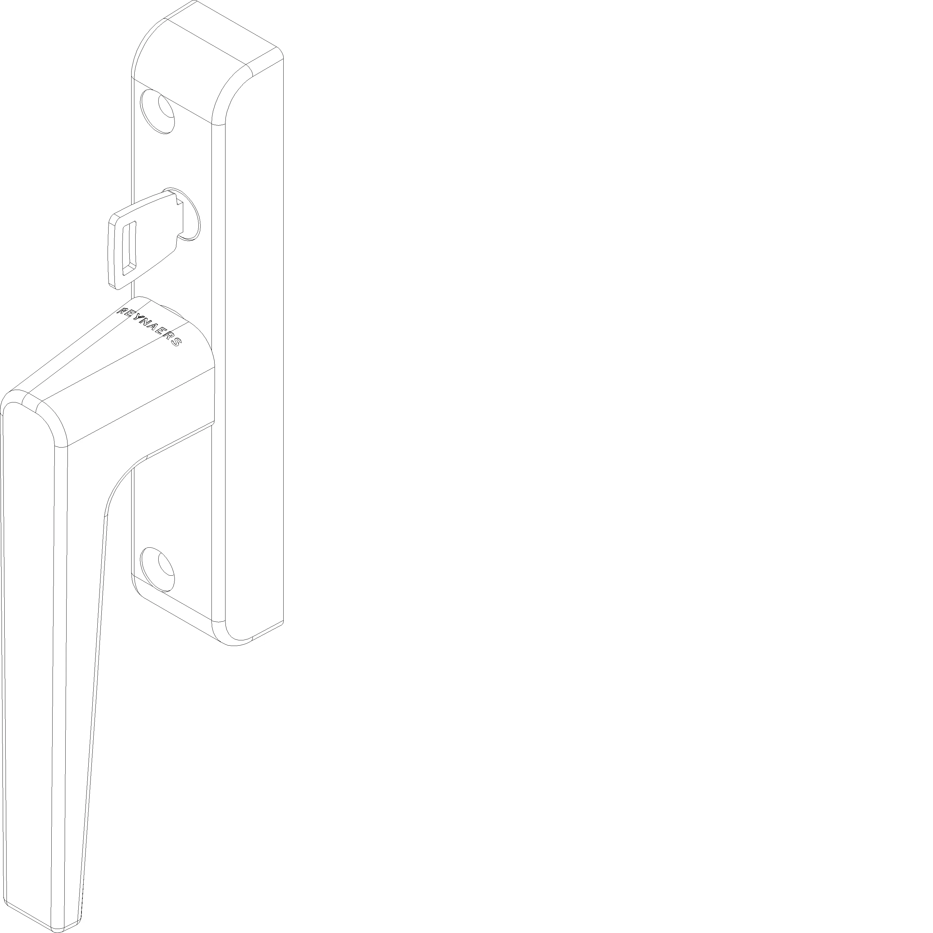 Зображення HANDLE WITH LOCK LEFT [060.7136]