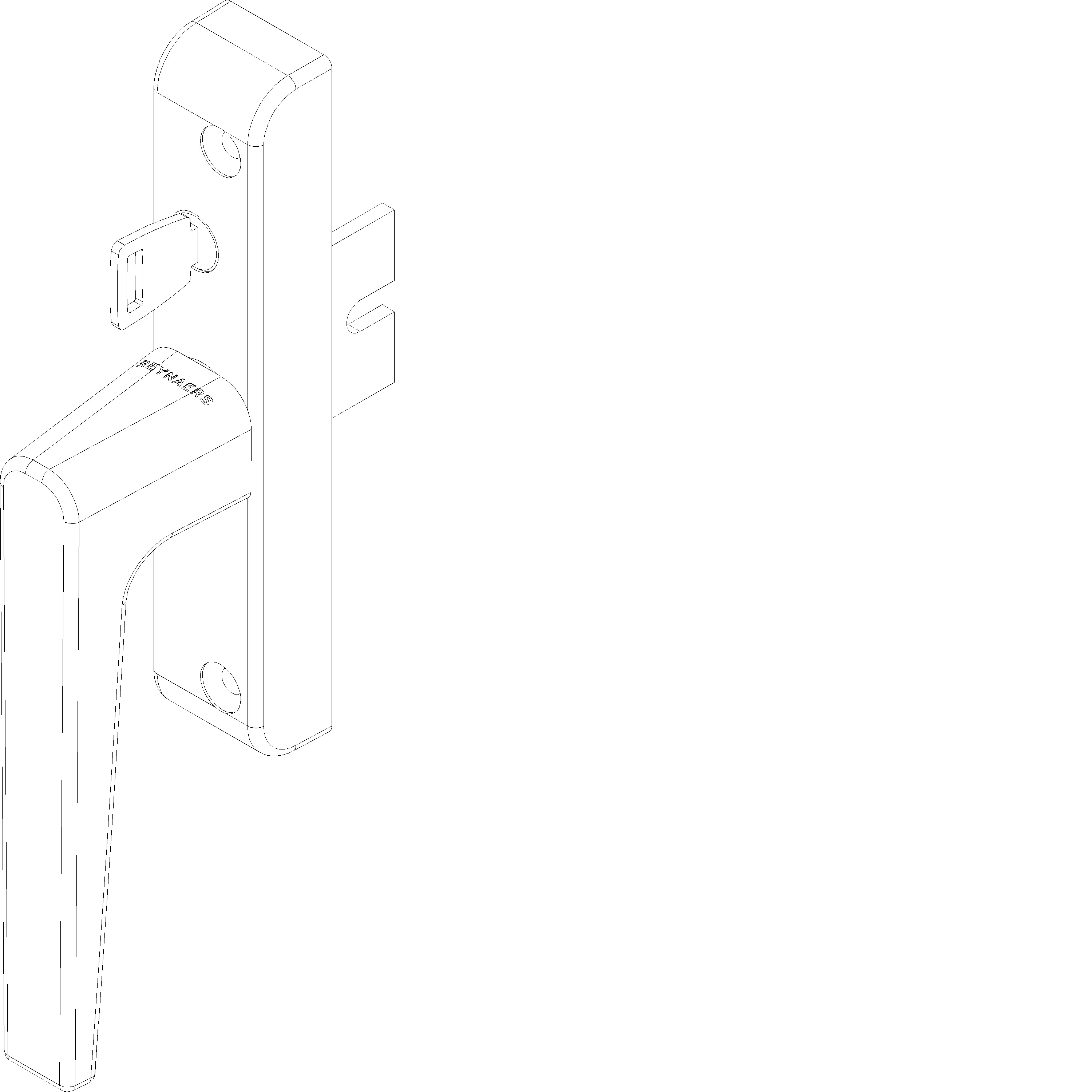 Зображення HANDLE WITH LOCK RIGHT [060.7138]