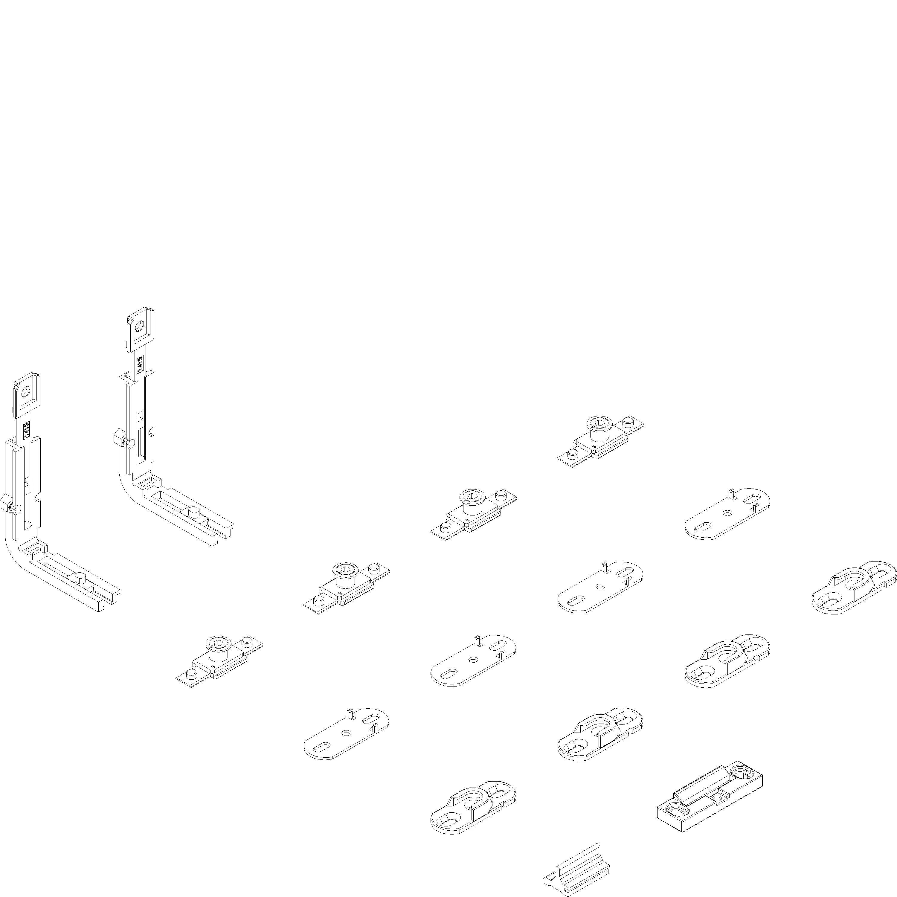 Зображення BASIC SET OUTWARD INTERLOCK 16 мм [060.8132]
