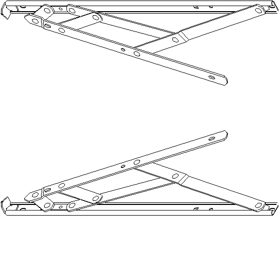 Зображення "FRICTION STAYS 412 мм 16"" MAX 24KG" [060.8280]