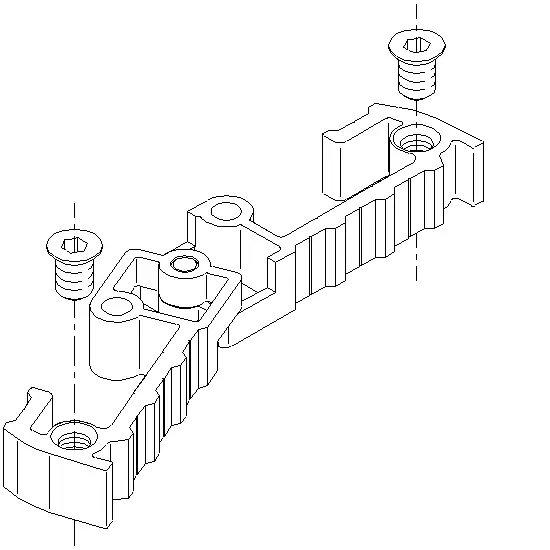 Зображення SCREW CORNER CLEAT ADJUSTABLE [071.6866]