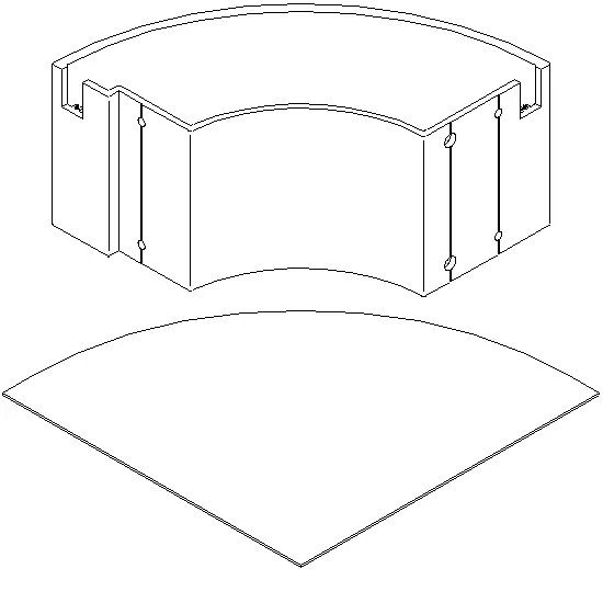 Зображення FIXATION OF THE RIDGE 90° [071.6980]