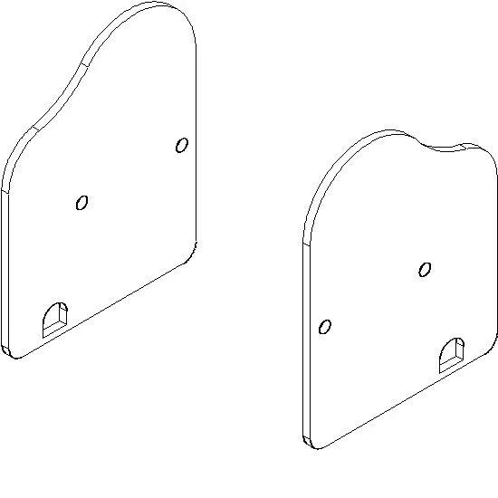 Зображення SET GLASS PANEL STOPS [071.7006]