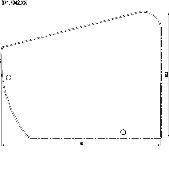 Зображення Торцева частина жолобу [071.7042]