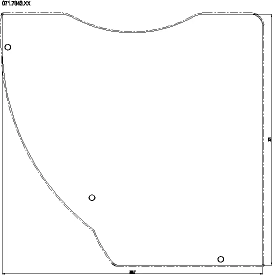 Зображення Торцева частина жолобу [071.7043]