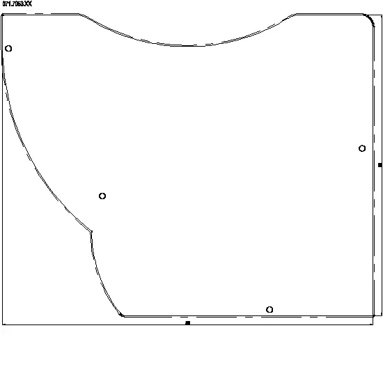 Зображення Торцева частина жолобу [071.7053]