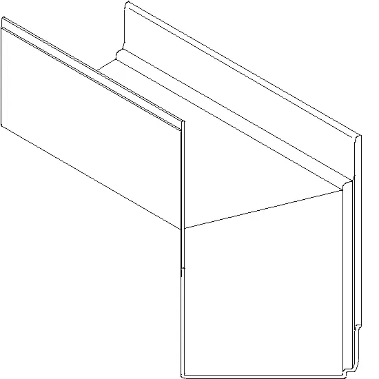 Зображення CONNECTION PIECE OUTER CORNER 135° [071.7102]