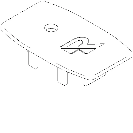 Зображення END PIECE NEWEL POST [072.6397.SY]