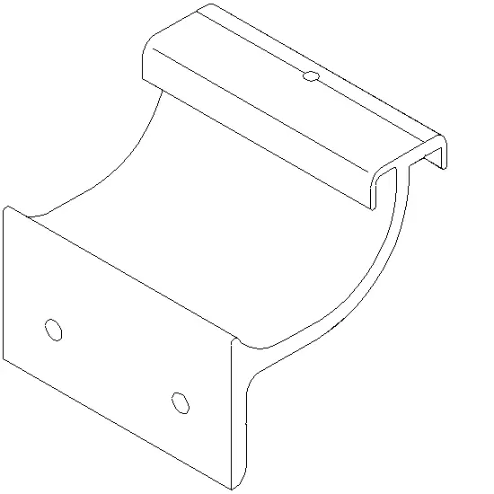 Зображення Поручень для кріплення до стіни [072.6424]