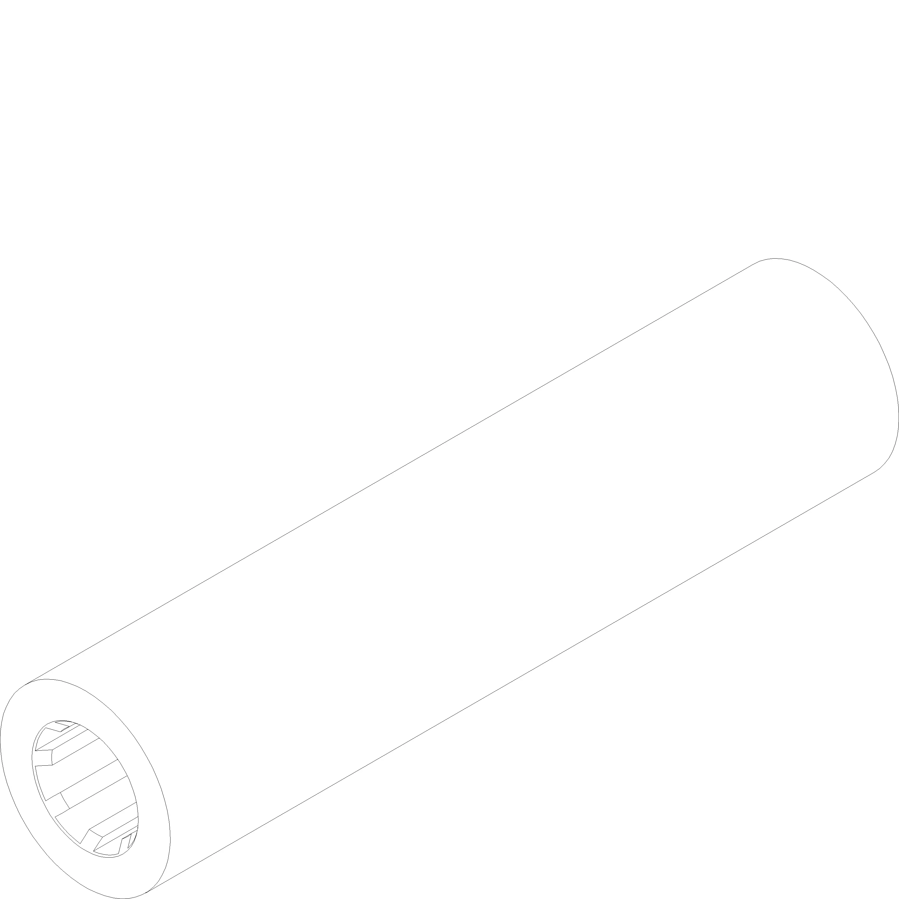 Зображення DISTANCE BUSH M8x54.8 мм [073.5218]