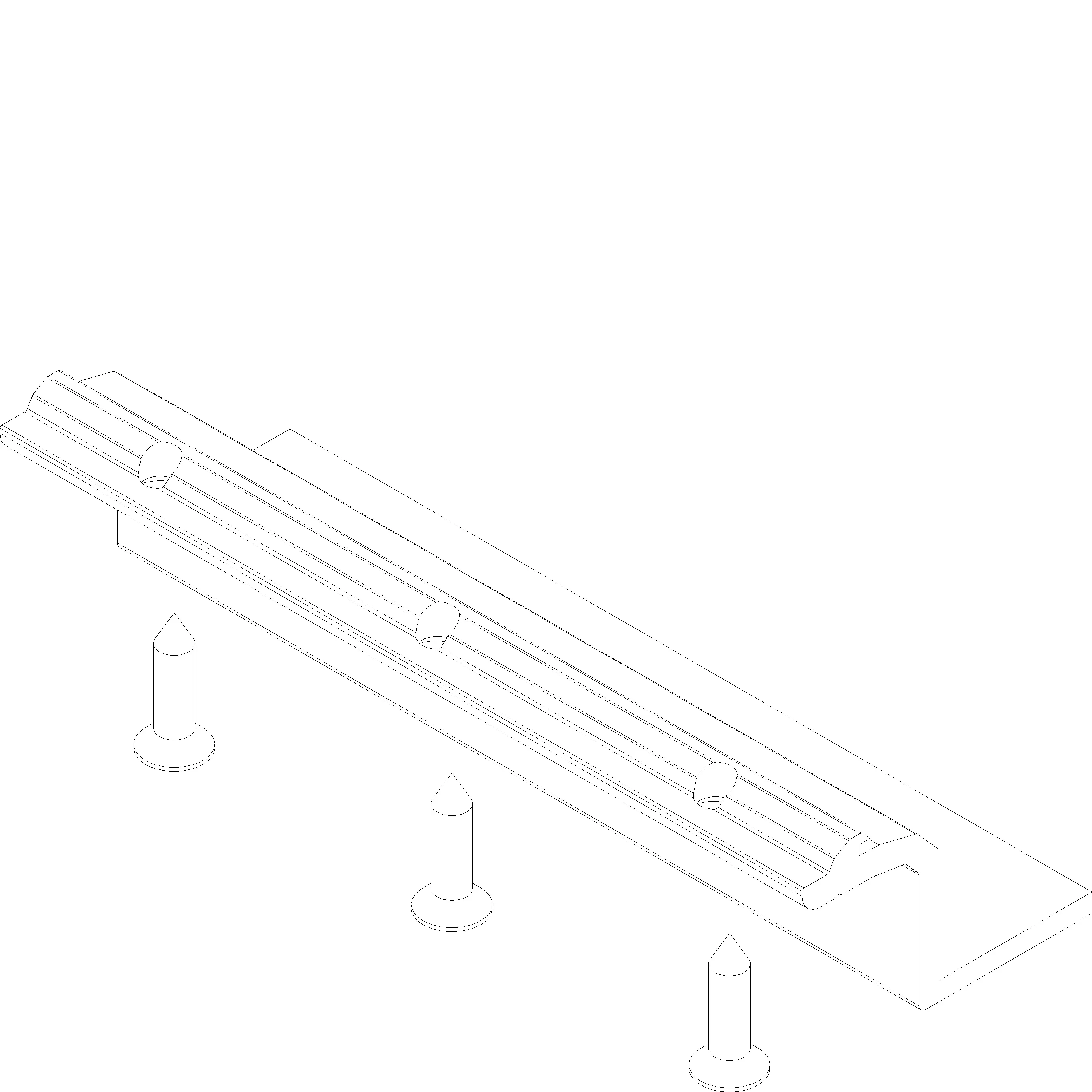 Зображення Опора склопакета 24 мм [073.7108]