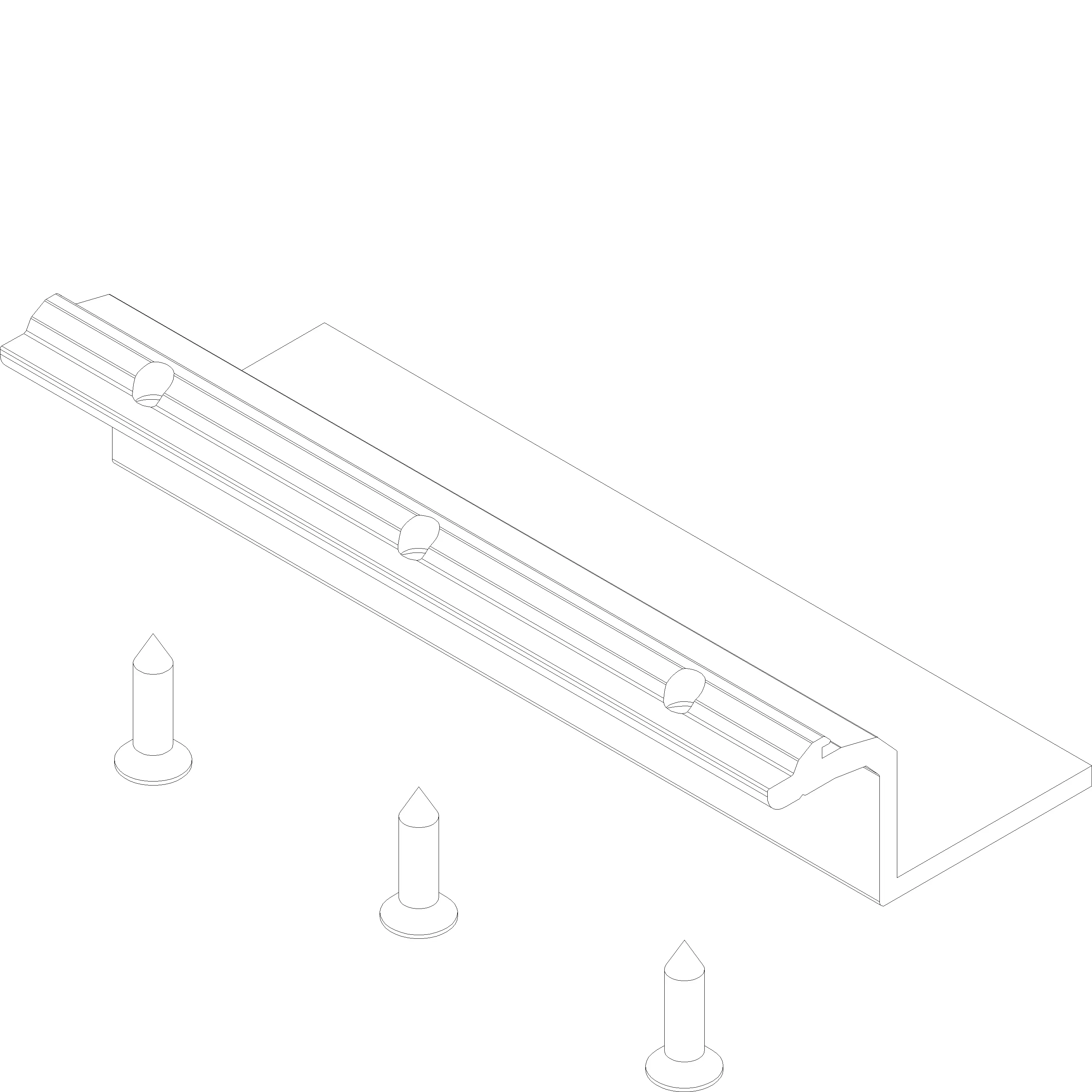 Зображення Опора склопакета 32 мм [073.7109]
