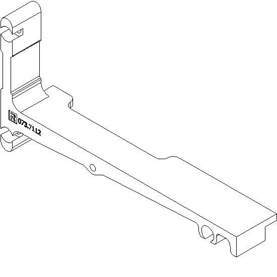Зображення Опора склопакета нержавіюча сталь [073.7112]