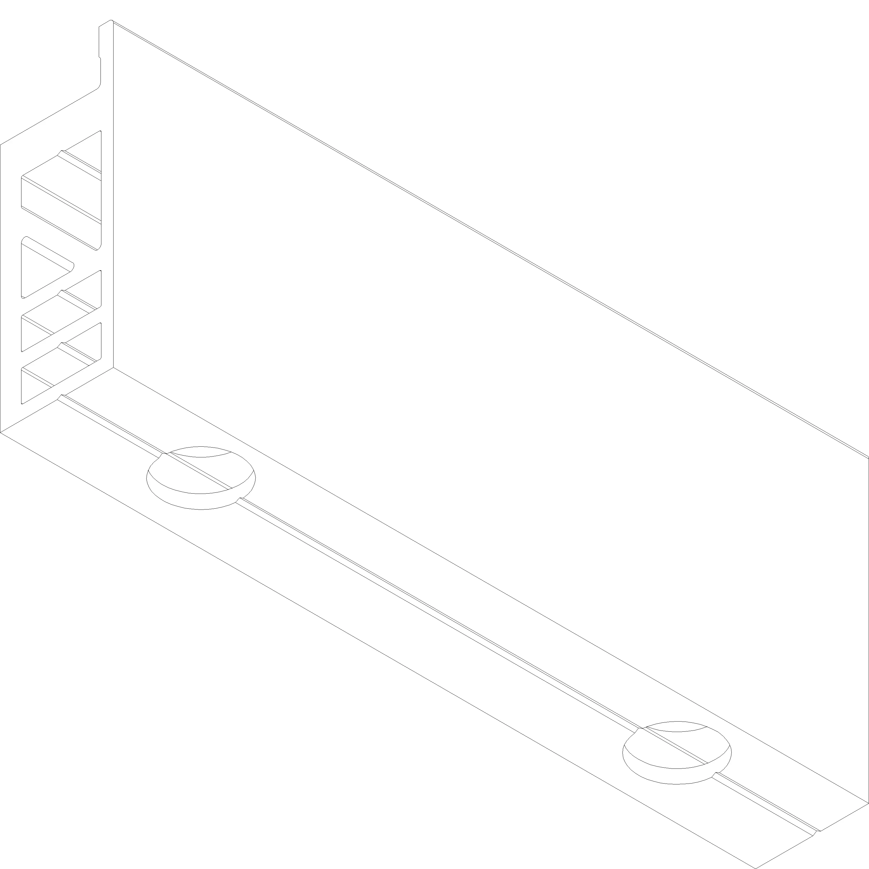 Зображення Подовжувач опори склопакета 33 мм [073.7255]