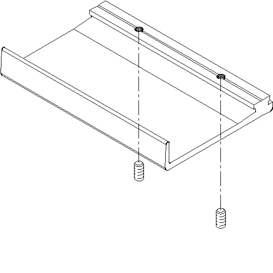 Зображення Опора склопакета 56.5 мм [073.7284]