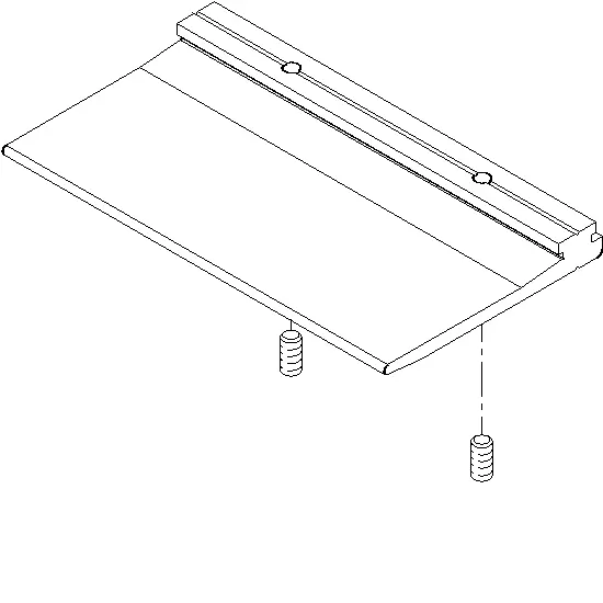 Зображення Опора склопакета 57.2 мм [073.7292]