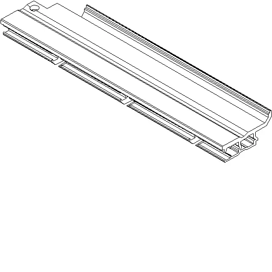 Зображення Опора склопакета 44.5 мм [073.7546]