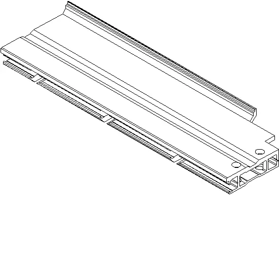 Зображення Опора склопакета 60.5 мм [073.7560]