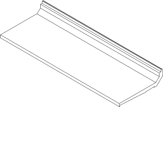 Зображення Опора склопакета 36.5 мм [073.8212]