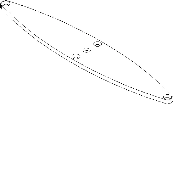 Зображення END PIECE LOUVRE 250 мм [075.5924]