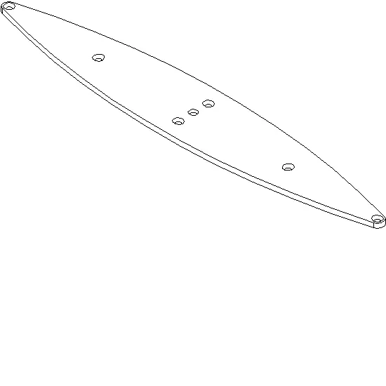 Зображення END PIECE LOUVRE 400 мм [075.5926]