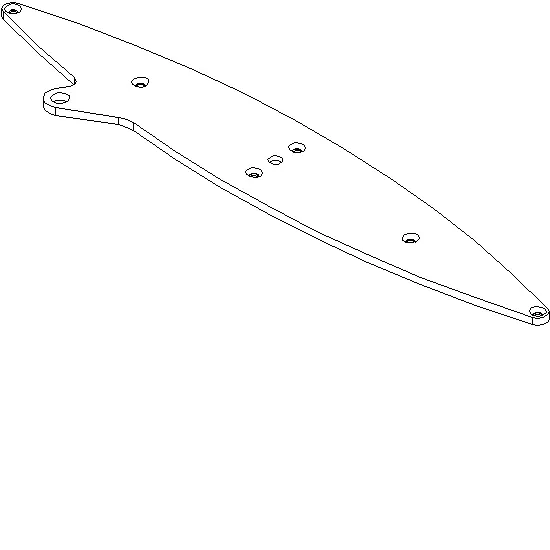 Зображення END PIECE LOUVRE 400 мм [075.5976]