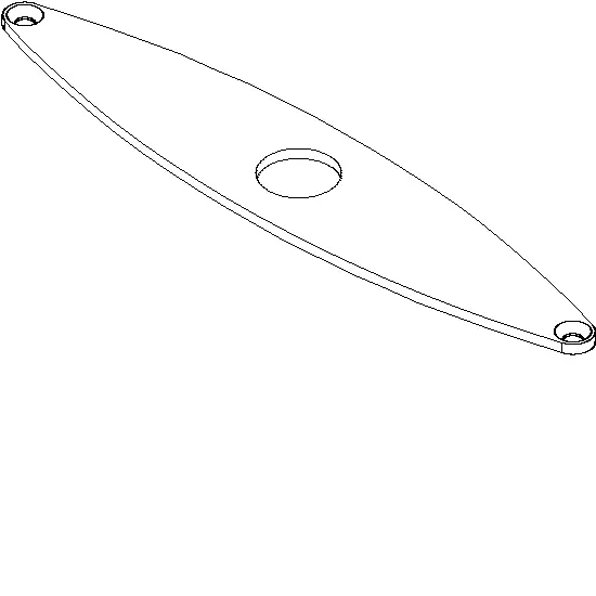 Зображення END PIECE LOUVRE 201 мм [075.6023]