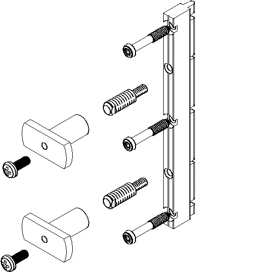 Зображення LOUVRE GRIP BRACKET SET [075.6245]