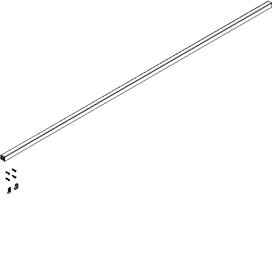 Зображення AUTOMATIC DRAUGHT EXCLUDER 1-ZIJDIG 1210 мм [081.9041]