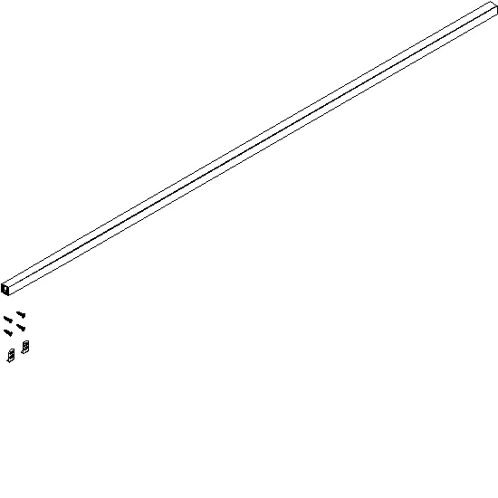 Зображення AUTOMATIC DRAUGHT EXCLUDER 1-ZIJDIG 1085 мм [081.9042]