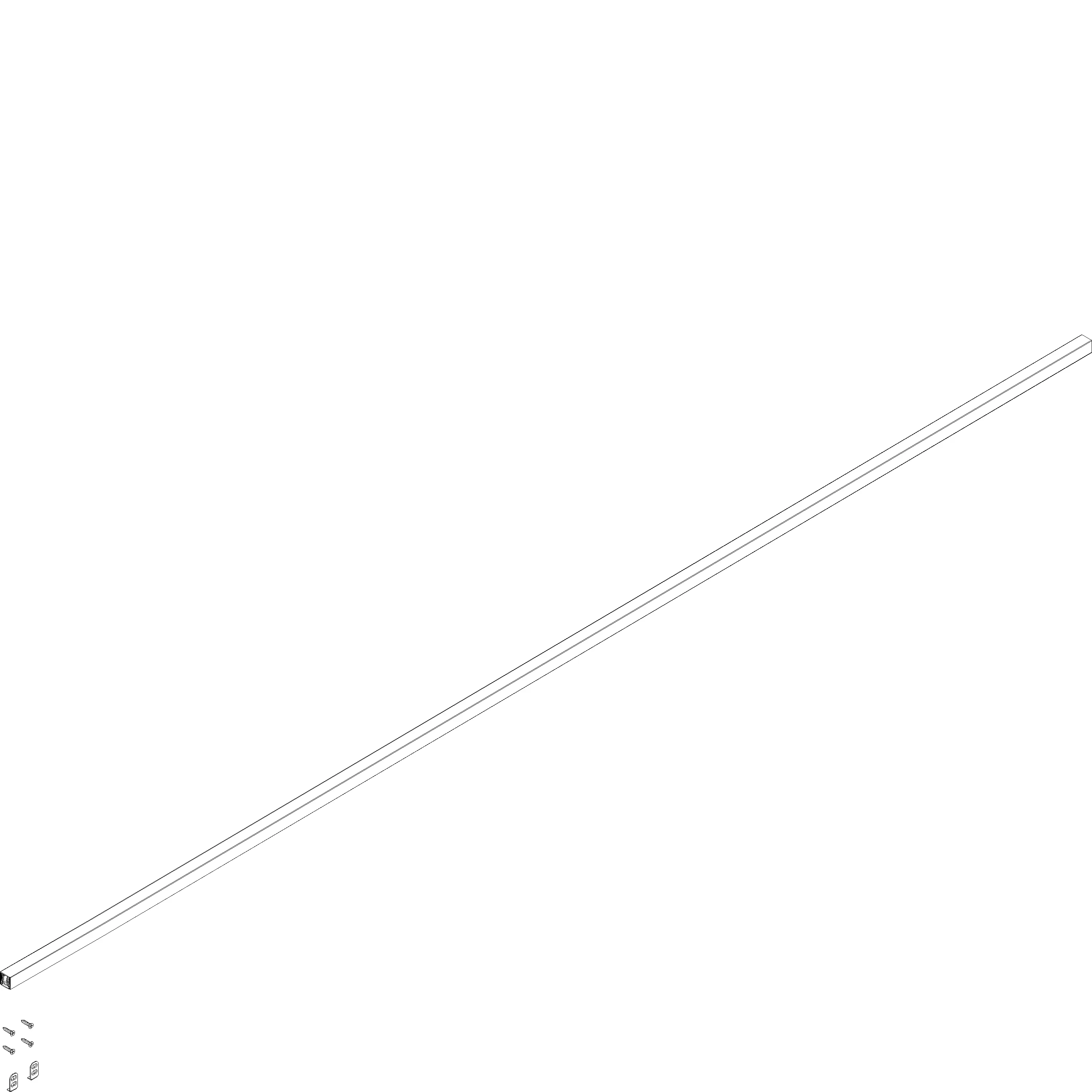 Зображення AUTOMATIC DRAUGHT EXCLUDER 1750 мм [081.9046]