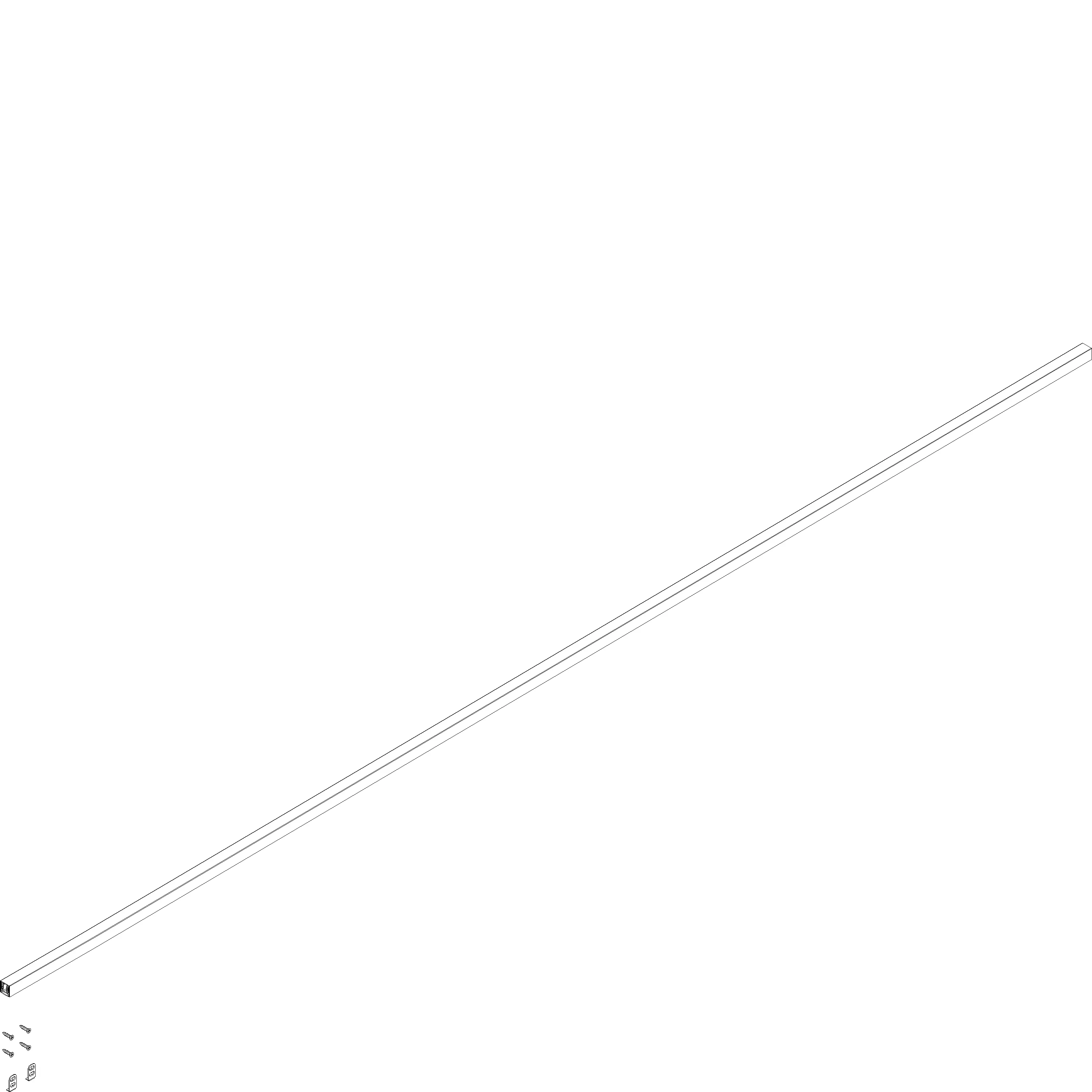 Зображення AUTOMATIC DRAUGHT EXCLUDER 2000 мм [081.9047]