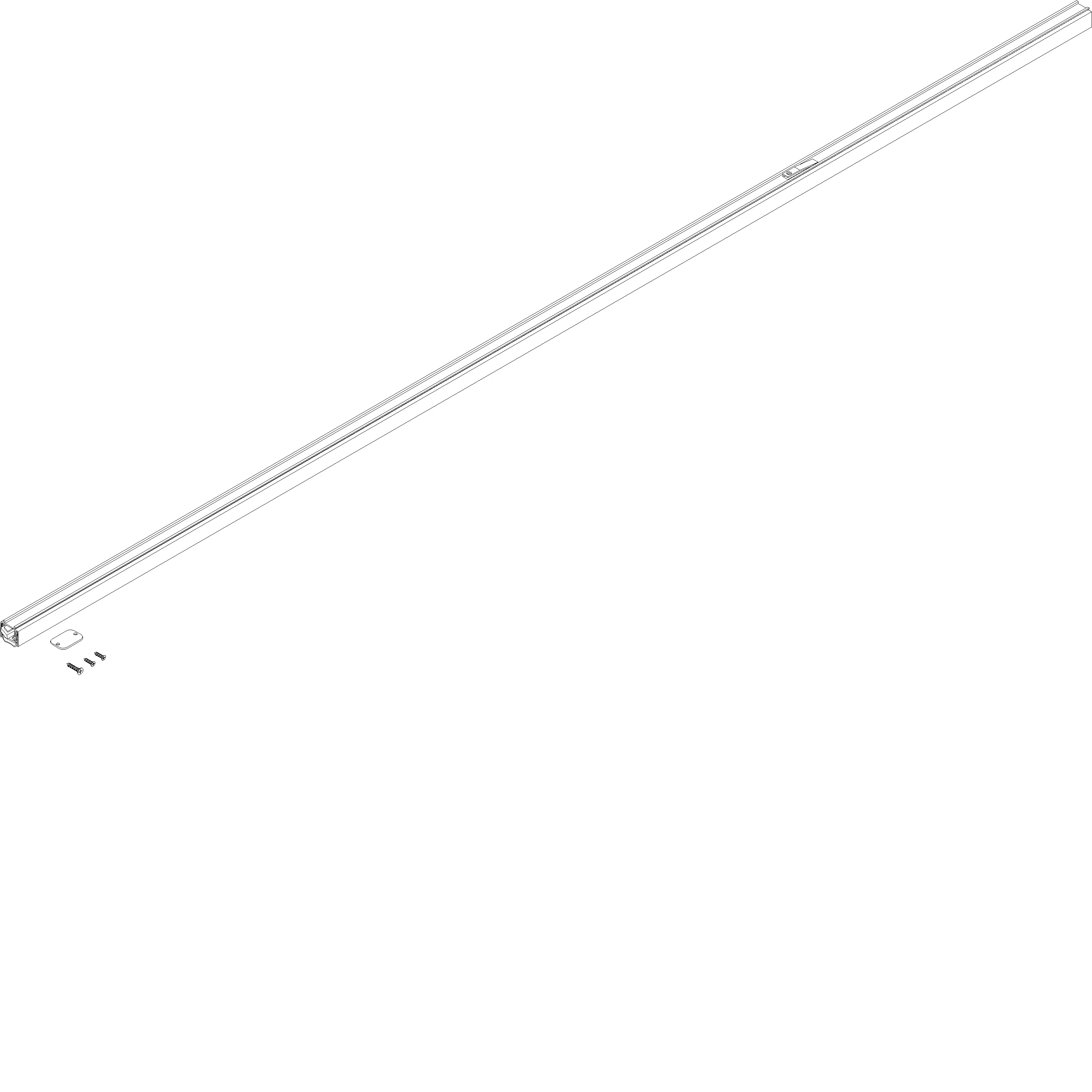 Зображення AUTOMATIC DRAUGHT EXCLUDER L=1200 мм [081.9056]