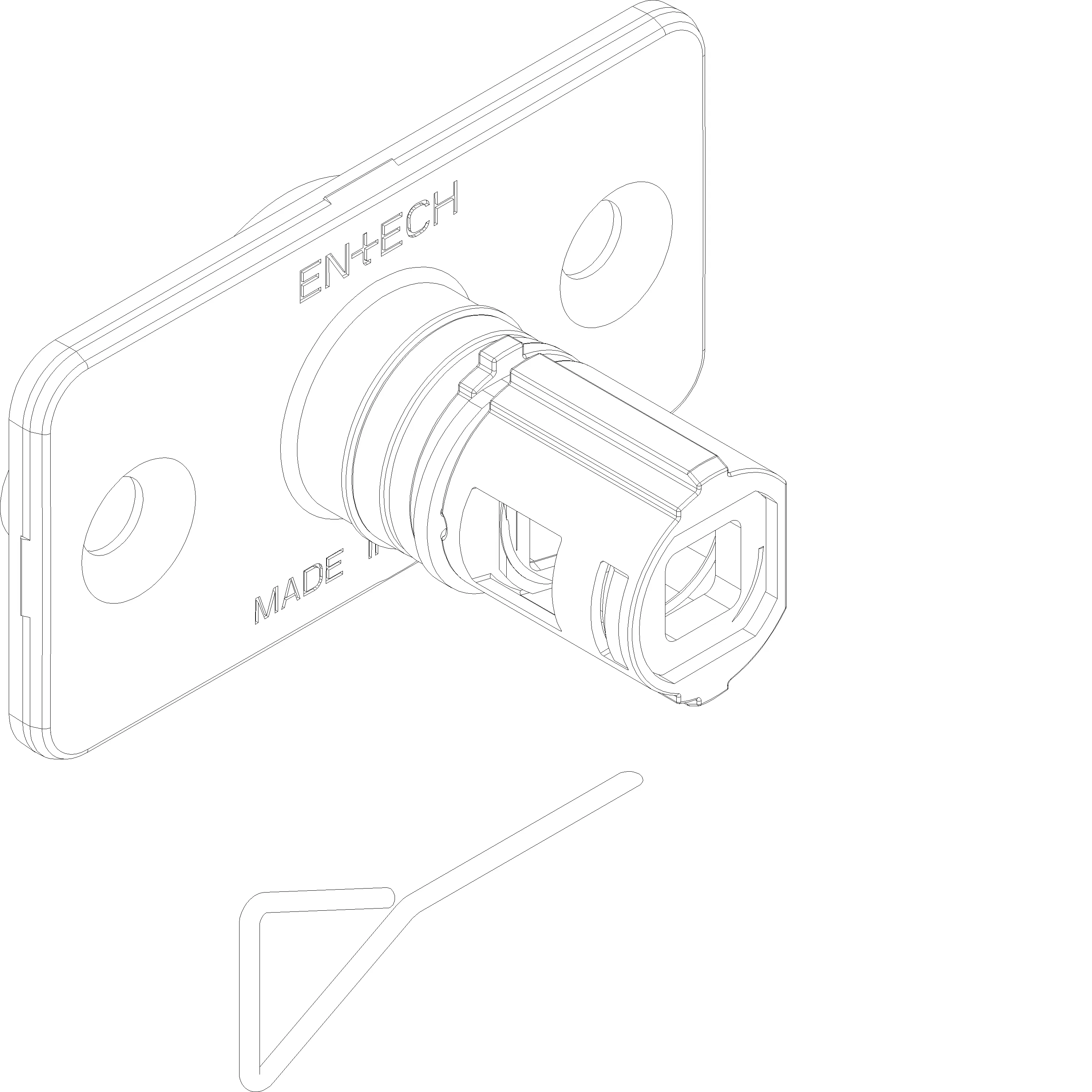 Зображення PURITY CLIQ-CLAQ WINDOW HANDLE MECHANISM [161.7126]
