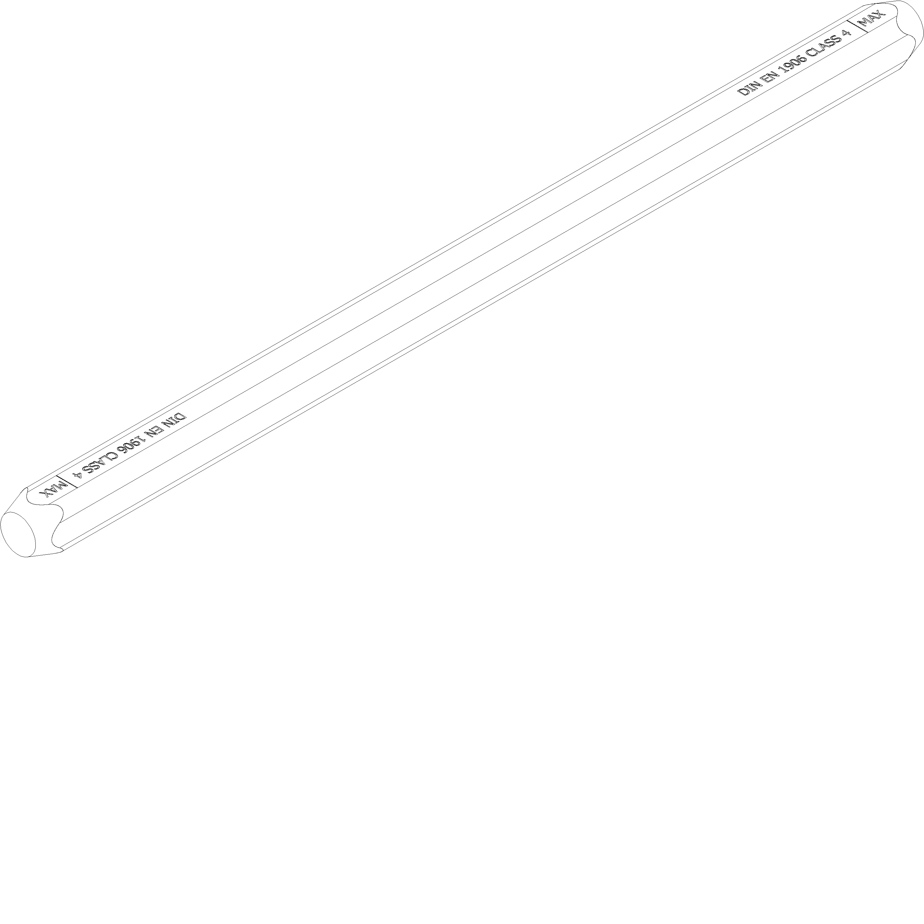 Зображення Чистий квадрат для ручки L=165 мм [161.7375]