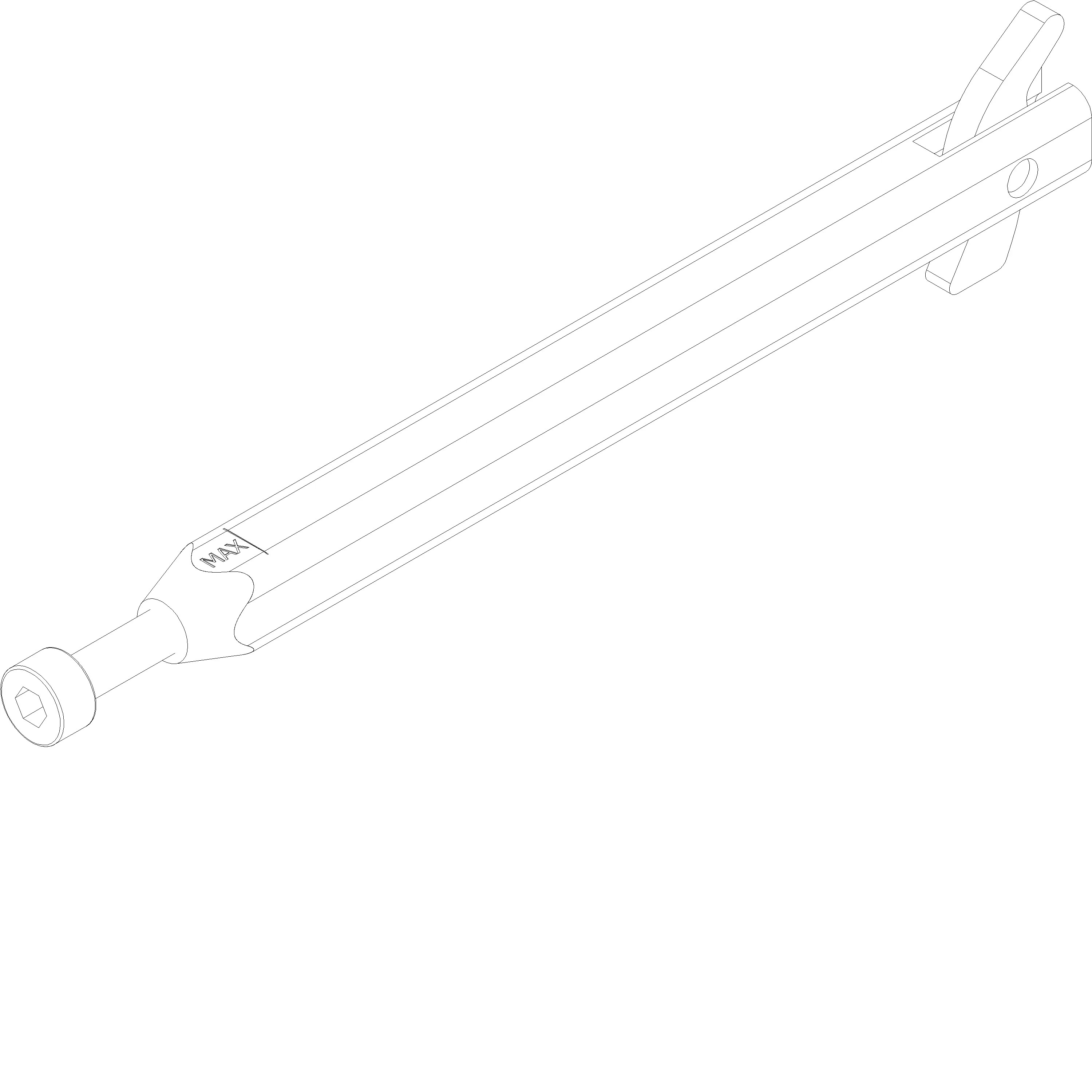 Зображення Половина чистого квадрата для ручки L=97 мм [161.7397]