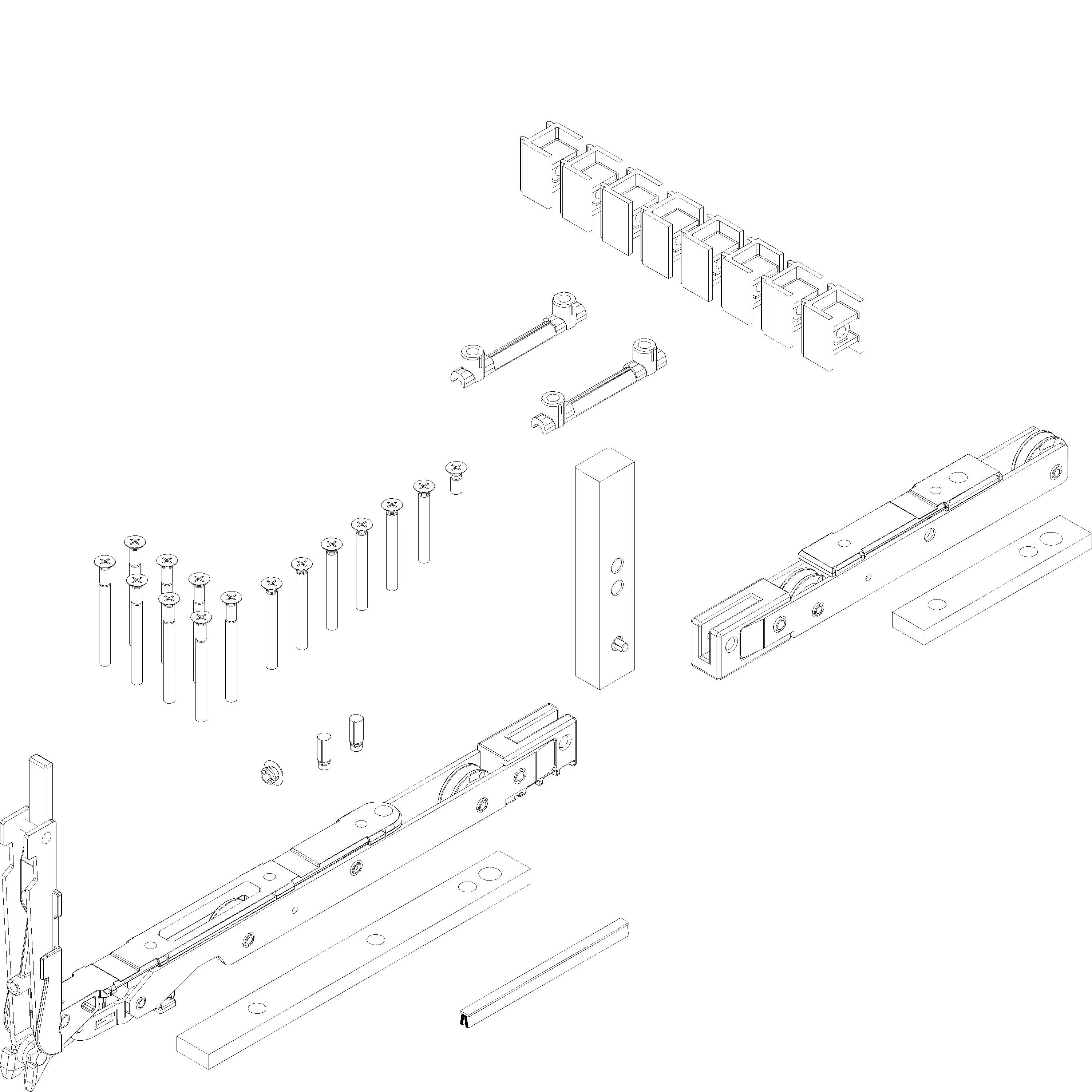 Зображення Базовий набір до під'йомно-розсувної FG=MAX 250KG [162.7762]