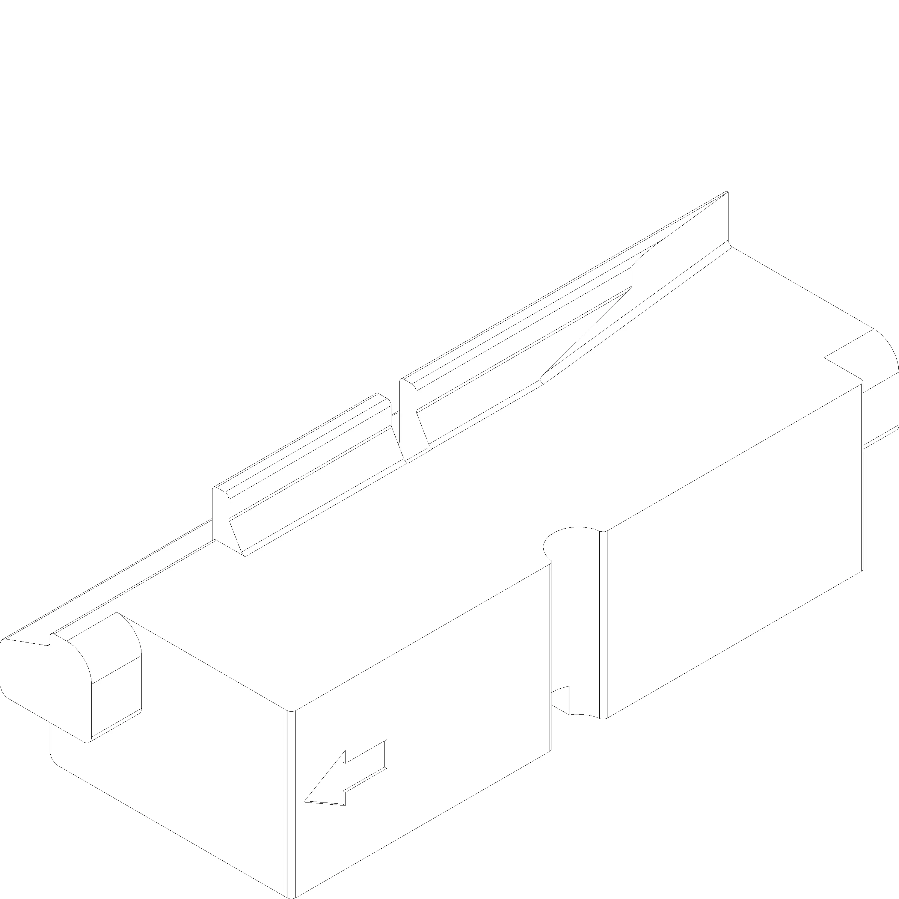 Зображення Торцовий блок нижній лівий [162.8062]