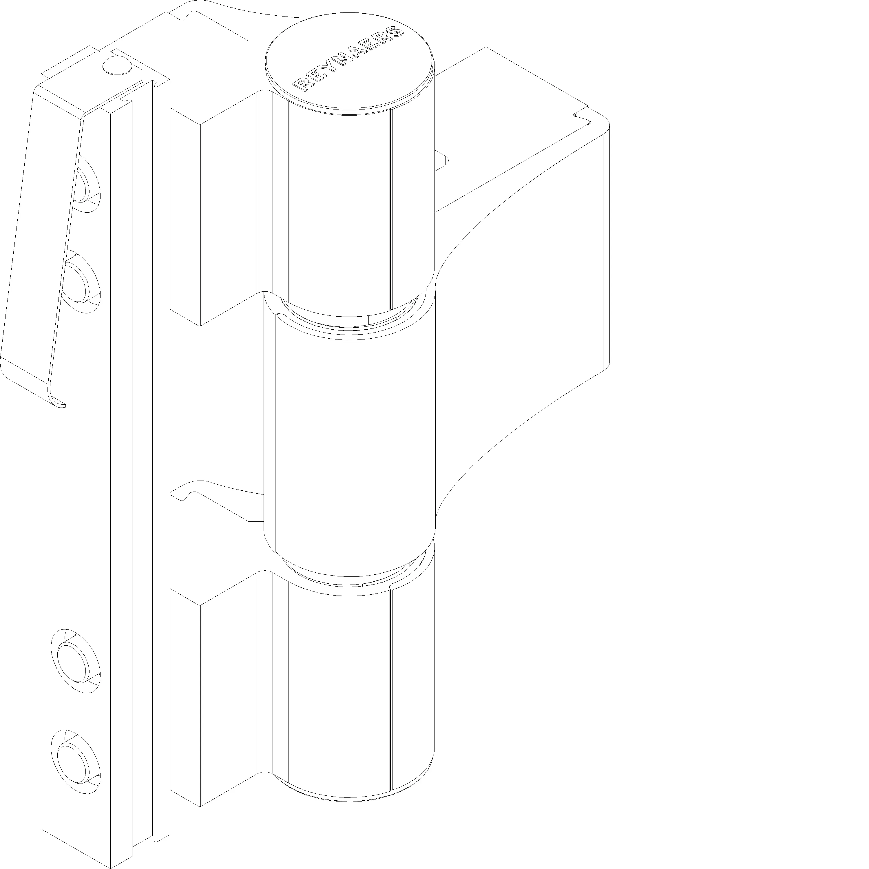 Зображення CORNER HINGE TB IV AT 3-PART 20.5/56 [165.6382]