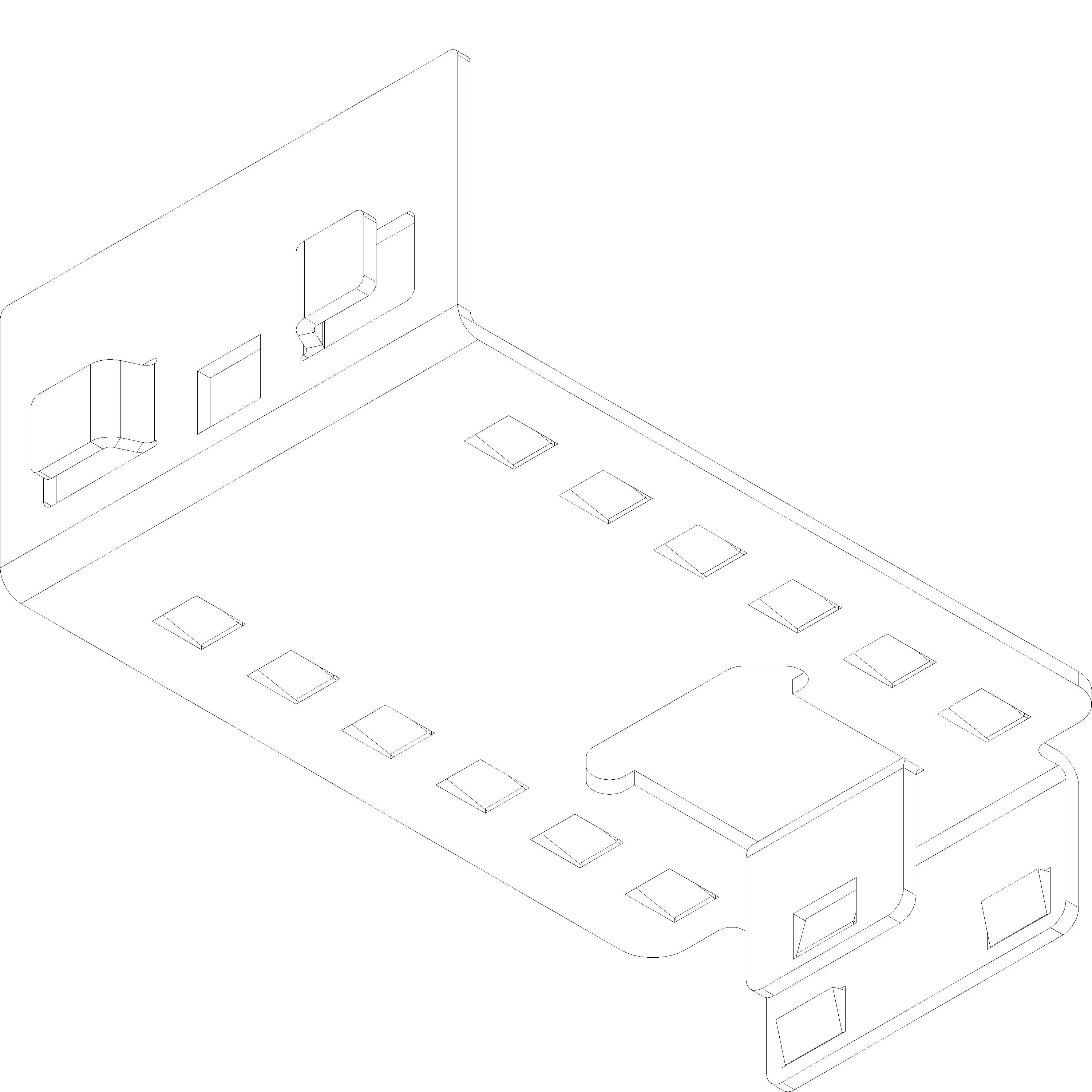 Зображення Короткі базові затискачі для склопакету [168.6375]