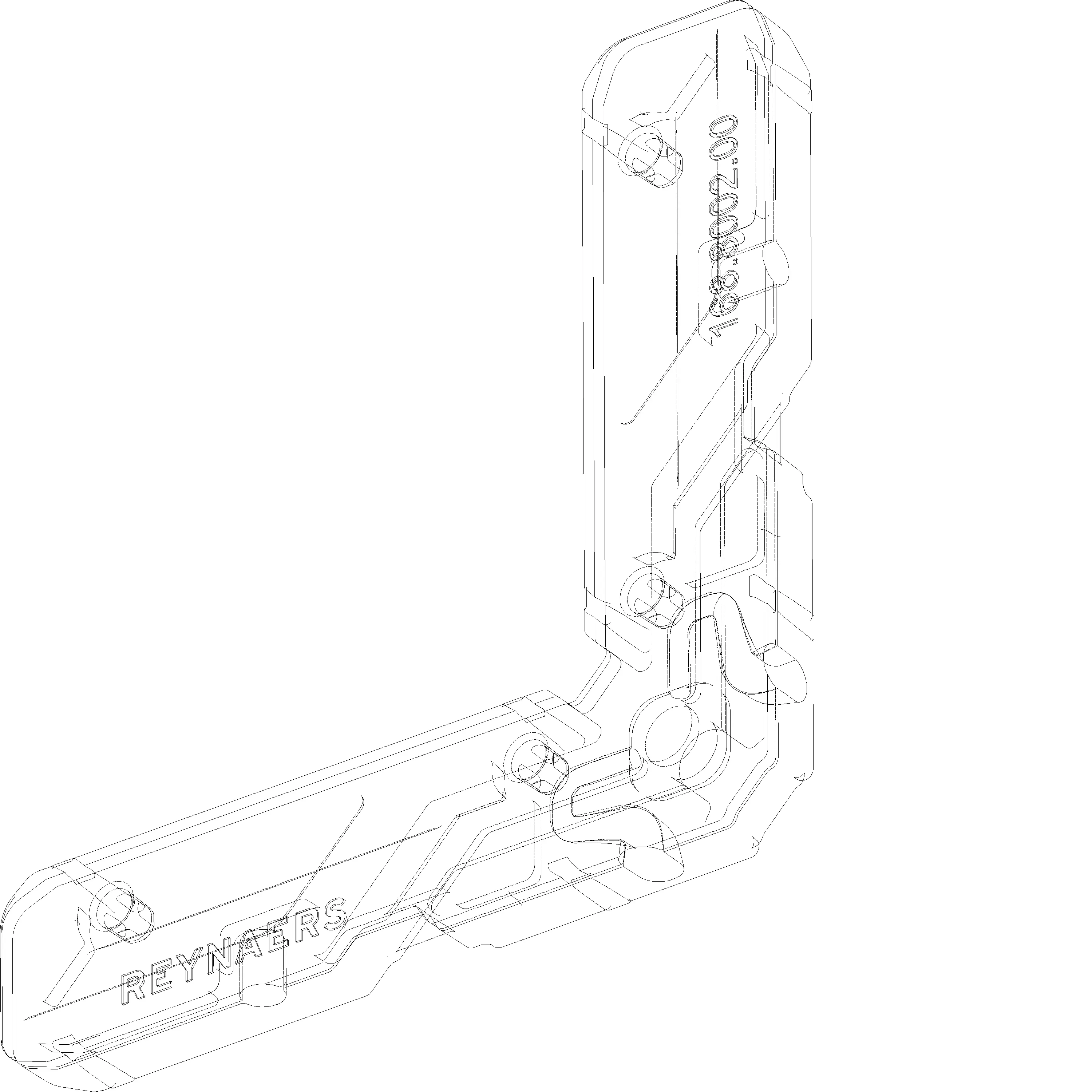 Зображення Кутовий з'єднувач 19.1x9.7 мм [168.8002]