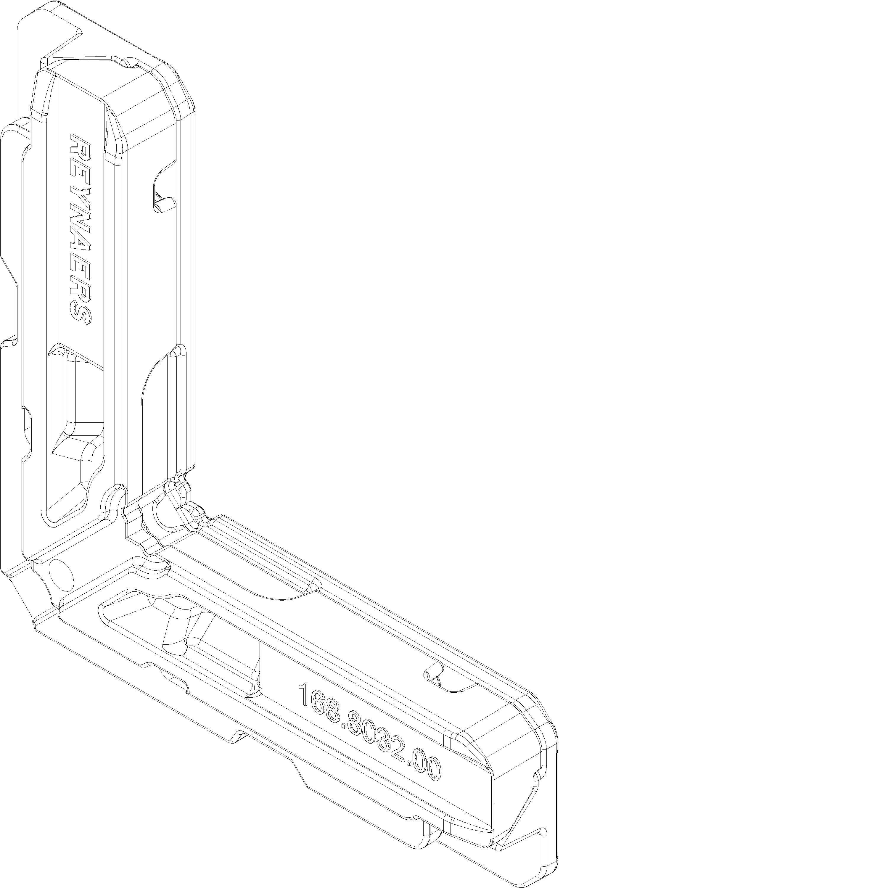 Зображення Кутовий з'єднувач 26/16.1x12.75 мм [168.8032]