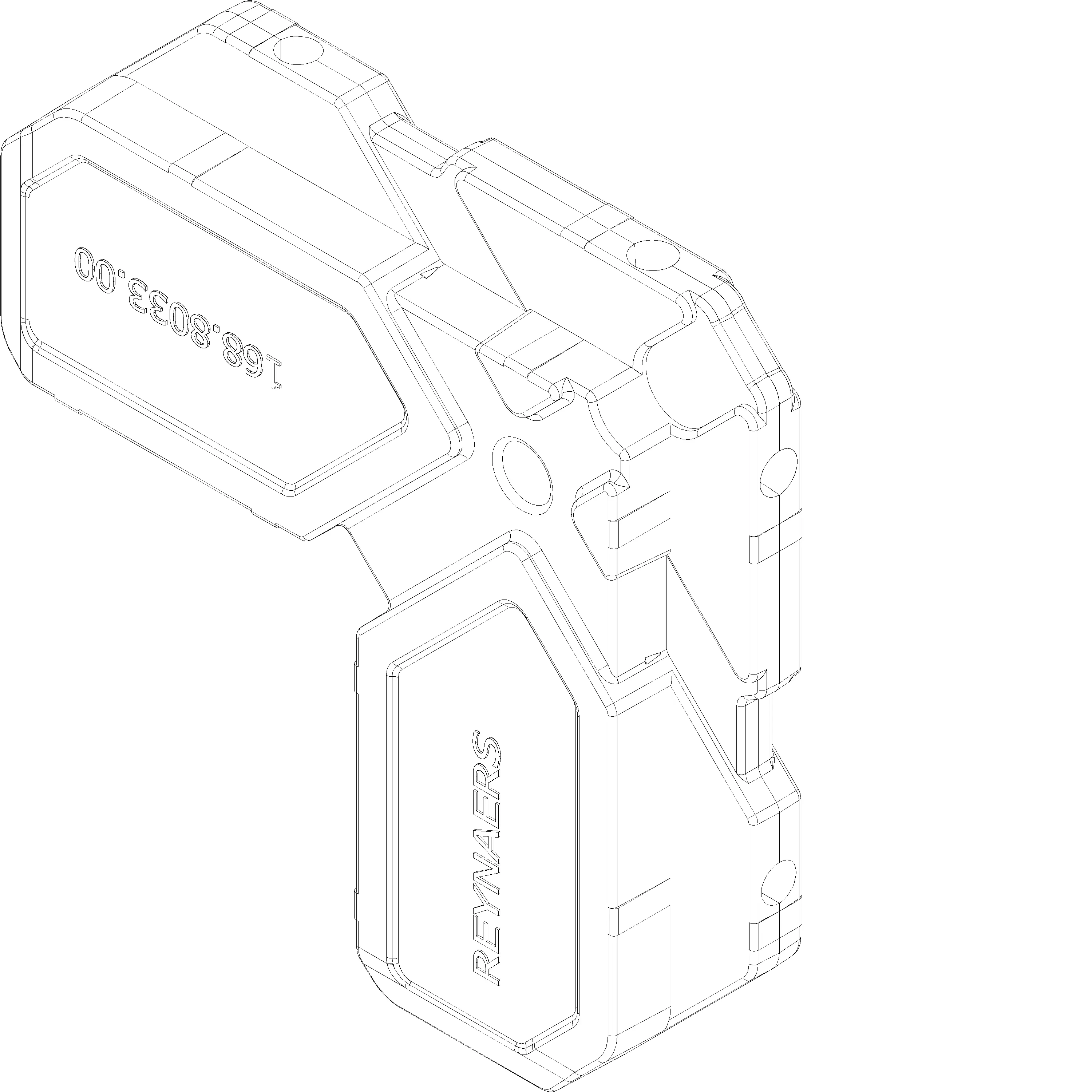 Зображення Кутовий з'єднувач 41.1x12.8 мм [168.8033]