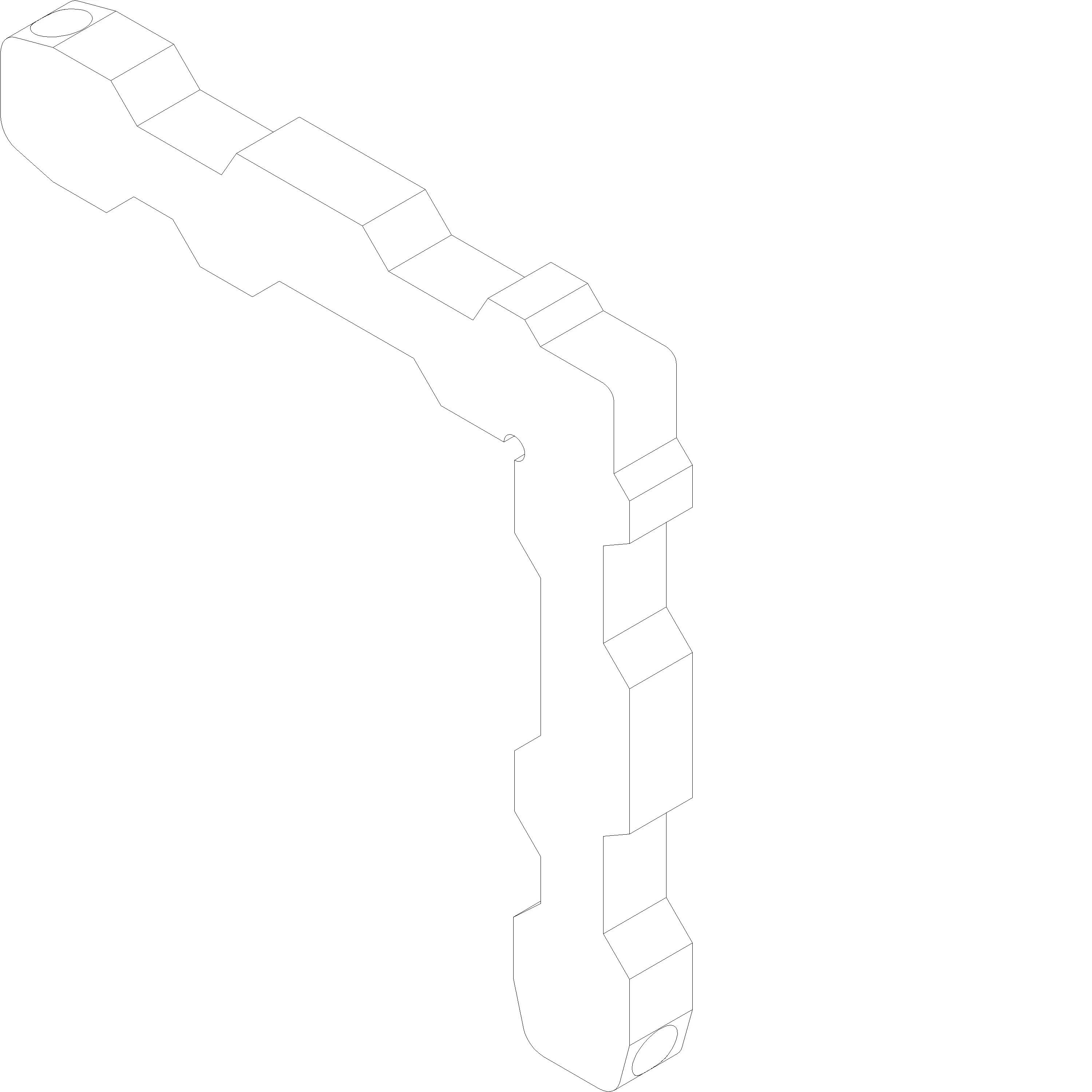 Зображення Кутовий з'єднувач з приводом PIN 11.1x6 мм [168.8211]
