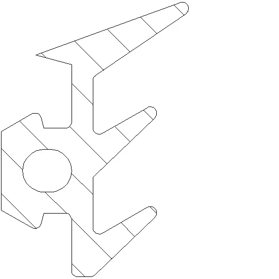 Зображення Ущільнювач для сухого скління 3 мм [022.1041]