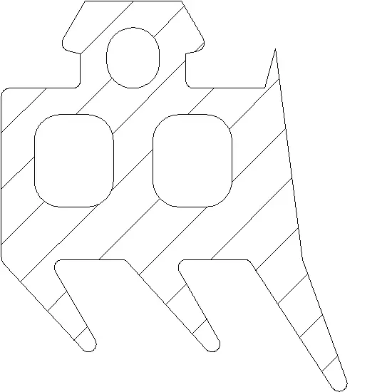 Зображення Ущільнювач для сухого скління 9 мм [022.1044]