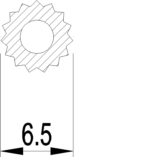 Зображення Торцевий ущільнювач горизонтального профілю [037.5617]